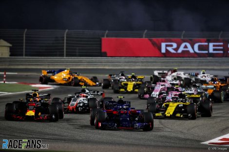 Pierre Gasly, Toro Rosso, Bahrain International Circuit, 2018