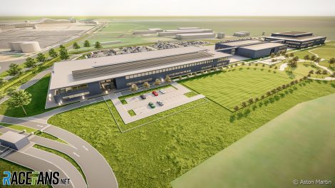 New Aston Martin F1 factory - artist's impression