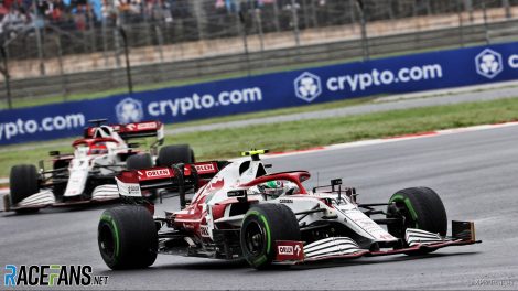 Antonio Giovinazzi, Alfa Romeo, Istanbul Park, 2021