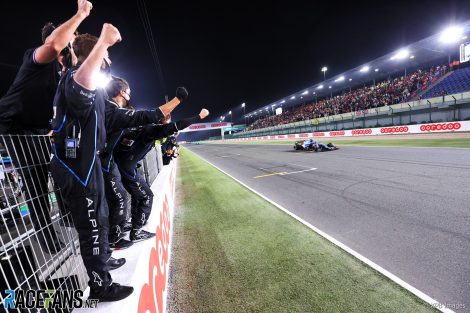 Fernando Alonso, Alpine, Losail International Circuit, 2021