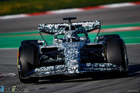 Robert Kubica, Alfa Romeo, Circuit de Catalunya, 2022