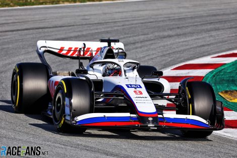 Nikita Mazepin, Haas, Circuit de Catalunya, 2022