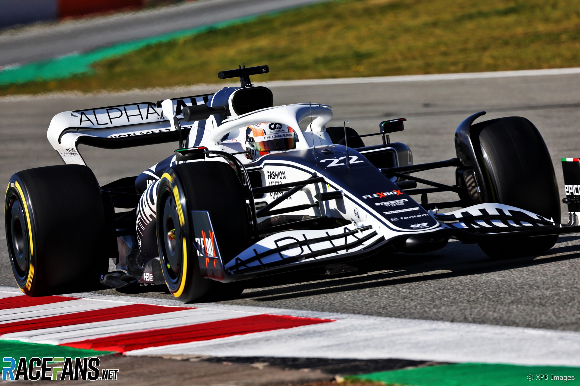 Yuki Tsunoda, AlphaTauri, Circuit de Catalunya, 2022