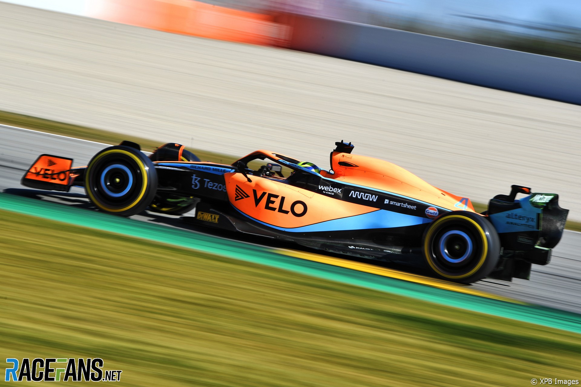 Lando Norris, McLaren, Circuit de Catalunya, 2022