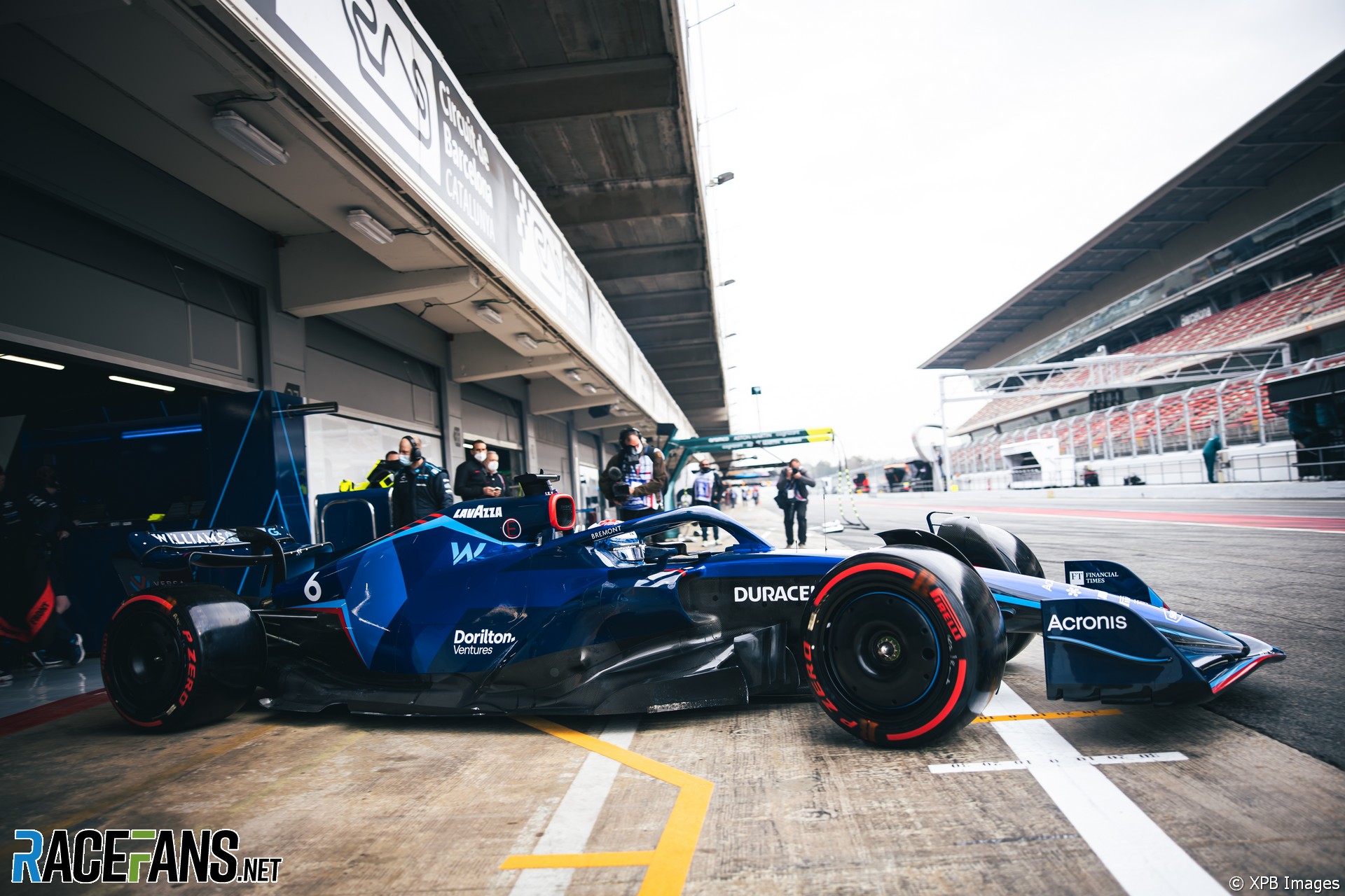 Nicholas Latifi, Williams, Circuit de Catalunya, 2022