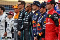 Driver pre-race photo, Bahrain International Circuit, 2022