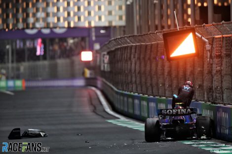 Nicholas Latifi, Williams, Jeddah Corniche Circuit, 2022