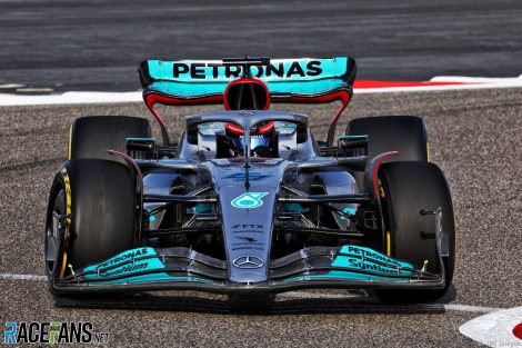 George Russell, Mercedes, Bahrain International Circuit, 2022