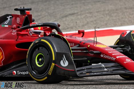 Charles Leclerc, Ferrari, Bahrain International Circuit, 2022