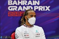 Lewis Hamilton, Mercedes, Bahrain International Circuit, 2022