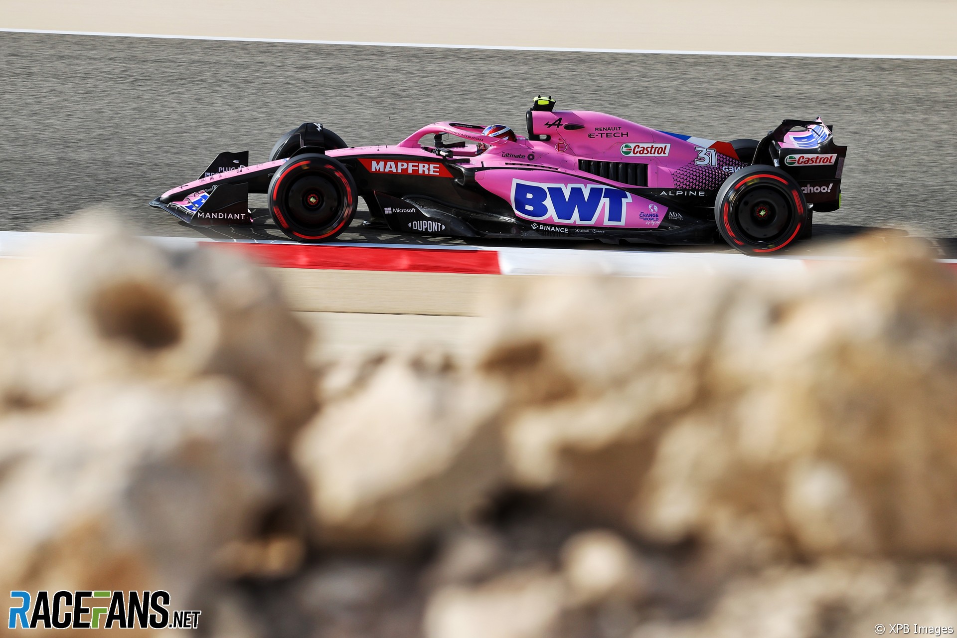 Esteban Ocon, Alpine, Bahrain International Circuit, 2022