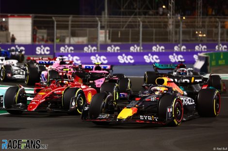 Start, Jeddah Corniche Circuit, 2022