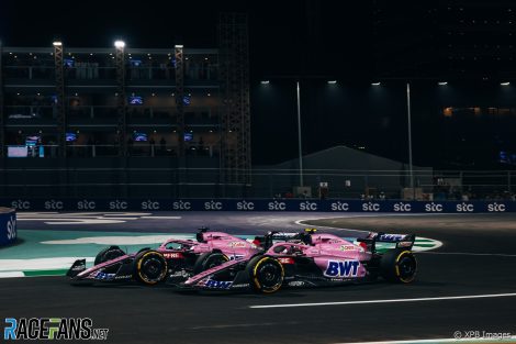Esteban Ocon, Fernando Alonso, Alpine, Jeddah Corniche Circuit, 2022