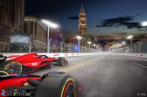 Las Vegas F1 street track artists impressions