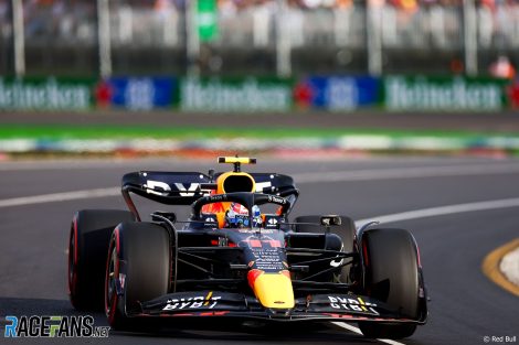 Sergio Perez, Red Bull, Albert Park, 2022