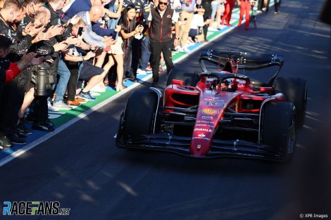Charles Leclerc, Ferrari, Albert Park, 2022