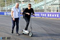 Stefano Domenicali, George Russell, Albert Park, Melbourne, 2022