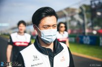 Zhou Guanyu, Alfa Romeo, Albert Park, Melbourne, 2022