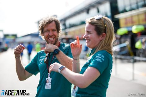 Sebastian Vettel, Aston Martin, Albert Park, Melbourne, 2022