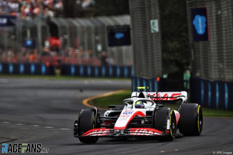 Mick Schumacher, Haas, Albert Park, 2022