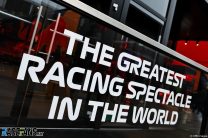 F1 banner, Imola, 2022