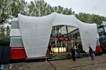 Alfa Romeo motorhome, Imola, 2022