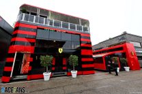 Ferrari motorhome, Imola, 2022