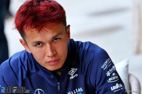 avAlexander Albon, Williams, Miami International Autodrome, 2022Alexander Albon, Williams, Miami International Autodrome, 2022